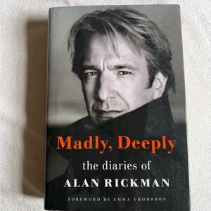 Madly, Deeply: The Diaries of Alan Rickman Book